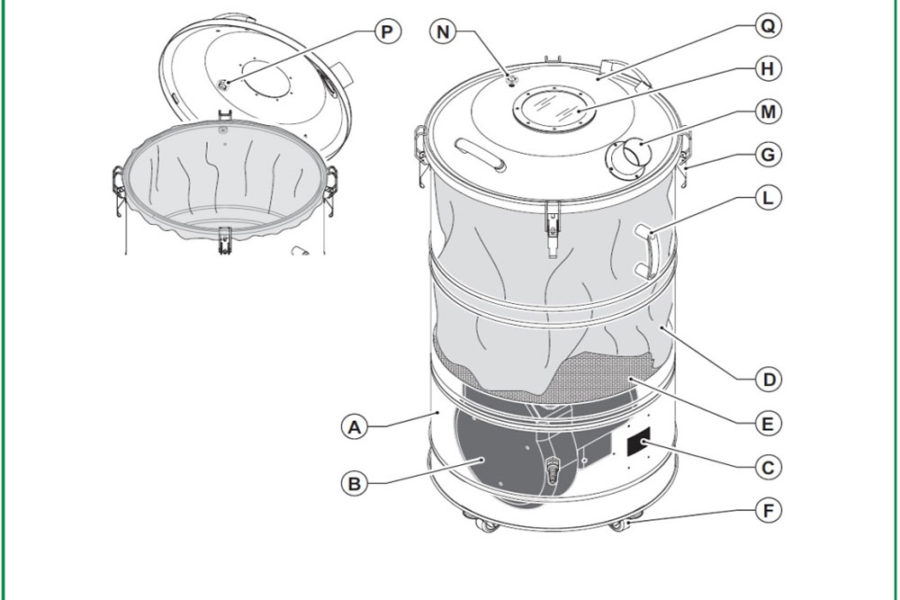 RGS – Aspirasfridi industriali