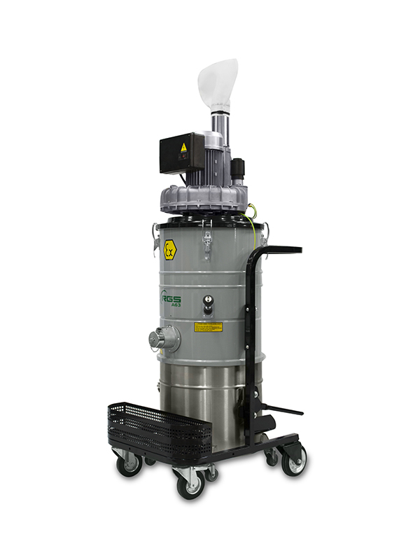 ATEX THREE-PHASE INDUSTRIAL VACUUM CLEANER A62PX1.3GD