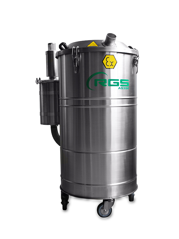 ATEX TRIM EXTRACTOR THREE-PHASE INDUSTRIAL VACUUM CLEANER AS356X.3D-AS1556X.3D