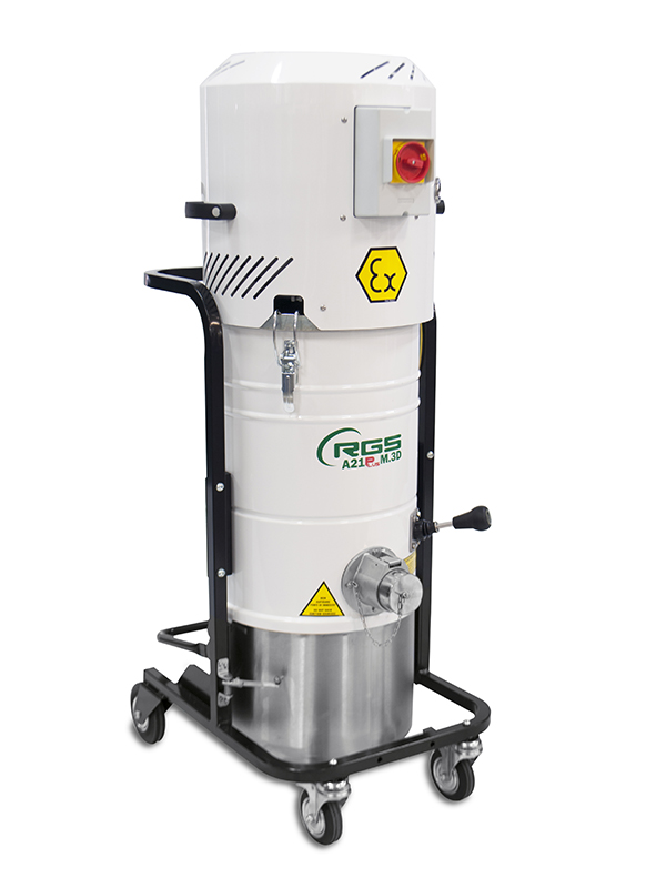 ATEX SINGLE-PHASE INDUSTRIAL VACUUM CLEANER A21PMX1.3D