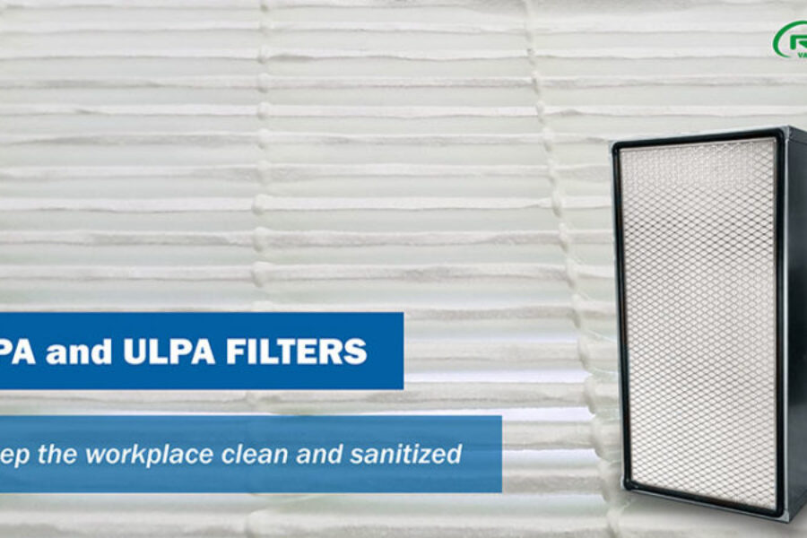 FILTROS HEPA E ULPA  PARA MANTER O AMBIENTE DE TRABALHO LIMPO E SANITIZADO