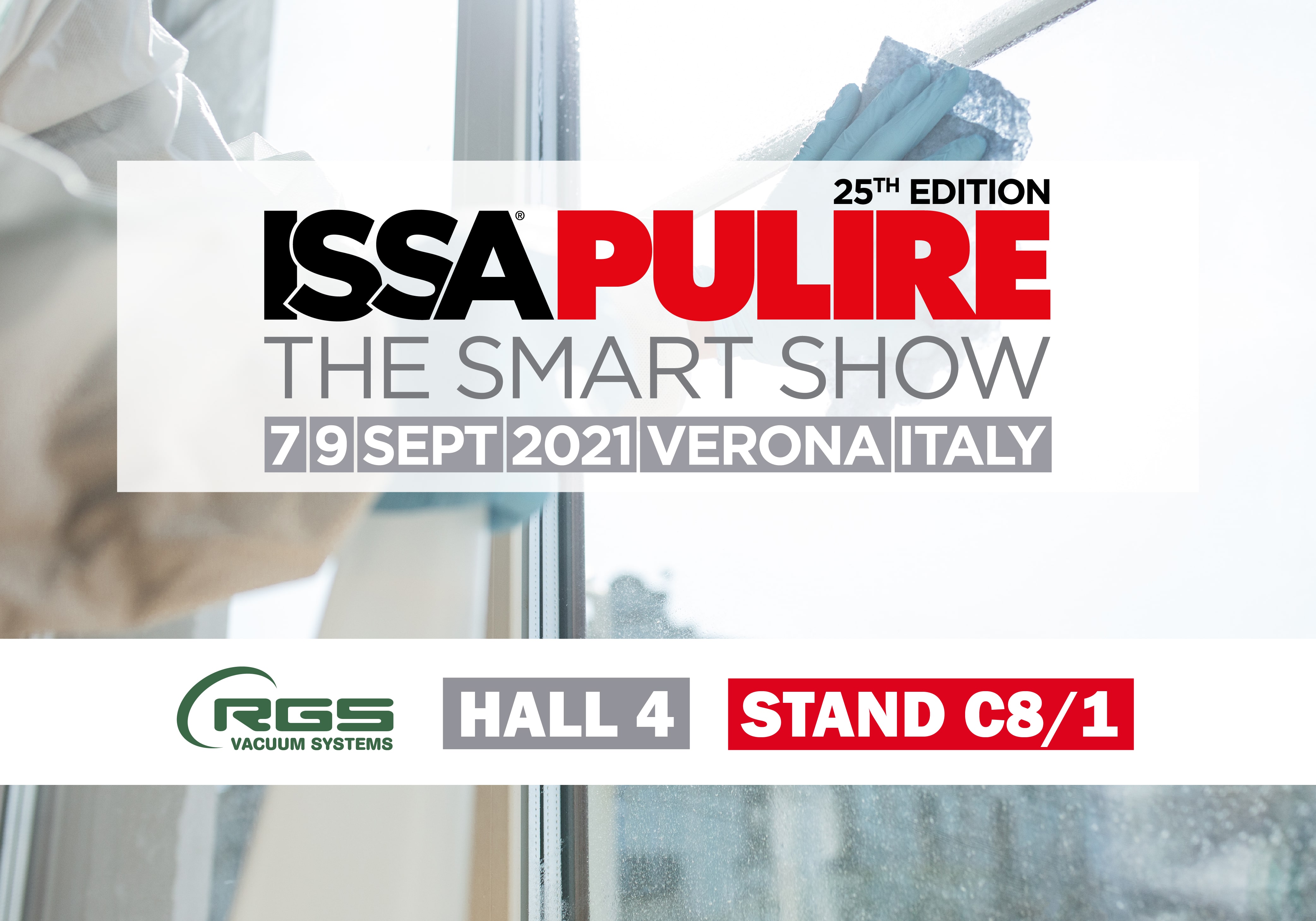 RGS Vacuum Systems a ISSA PULIRE 2021