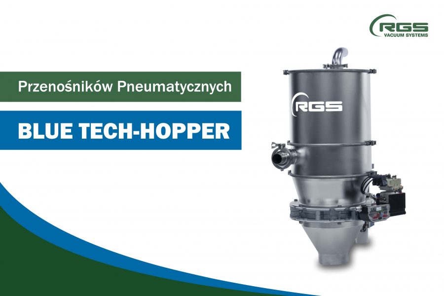 Przenośniki pneumatyczne Blue Tech Hopper