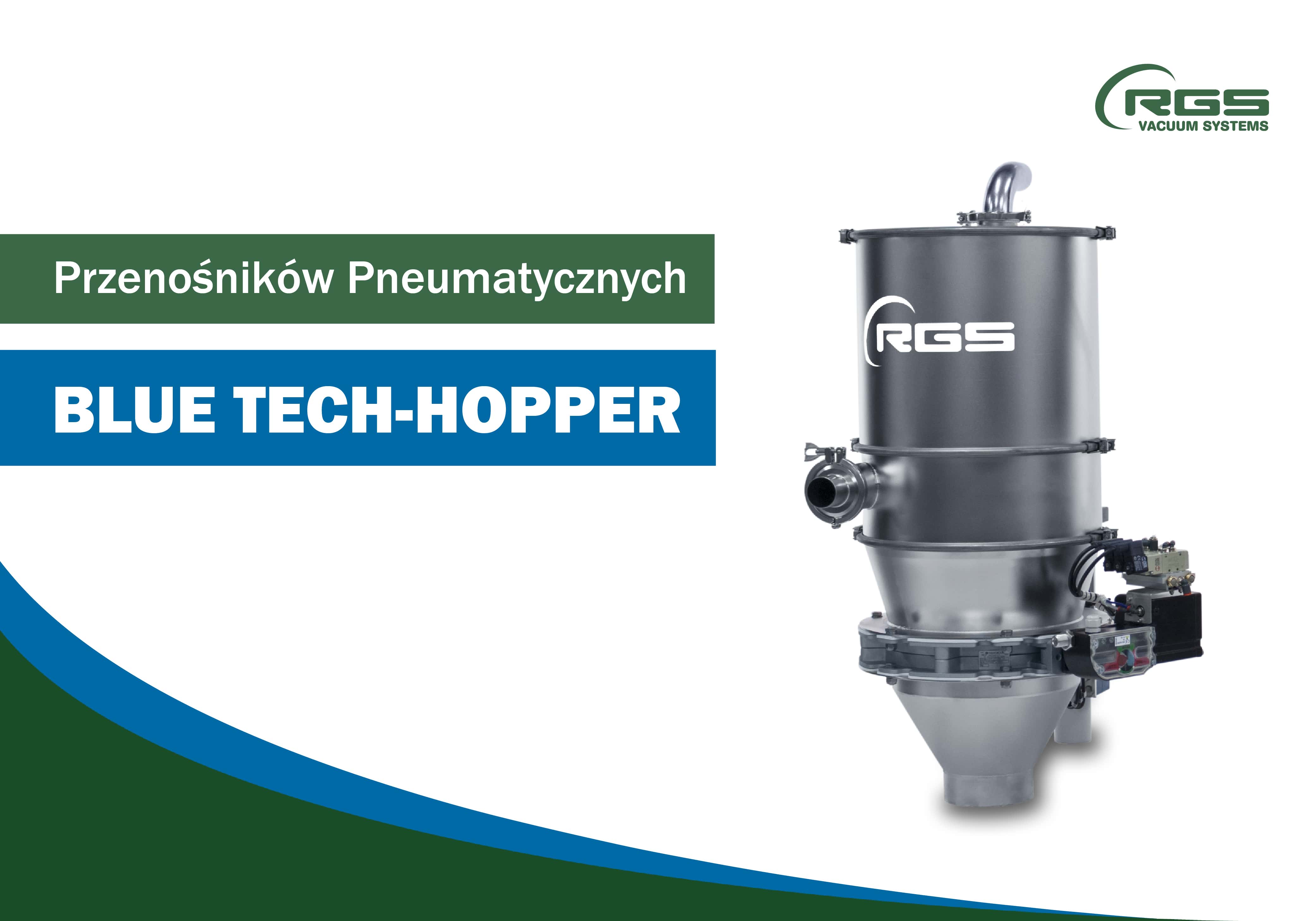 Przenośniki pneumatyczne Blue Tech Hopper