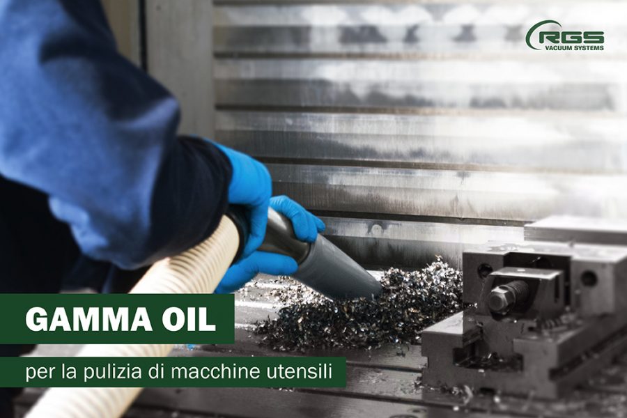 GAMMA OIL PER LA PULIZIA DI MACCHINE UTENSILI