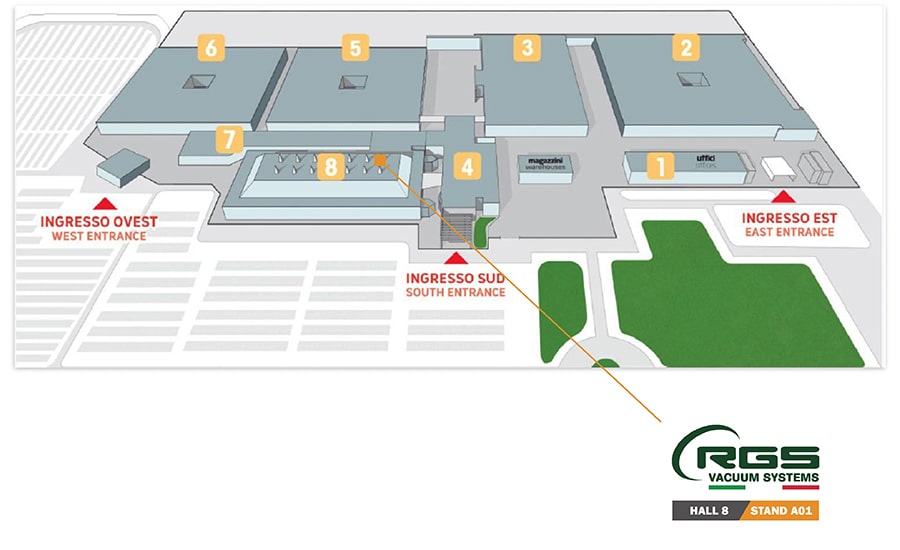 Fiera SOLIDS Parma 2023 - Stand RGS