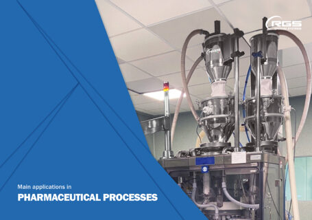 Main applications in pharmaceutical processes